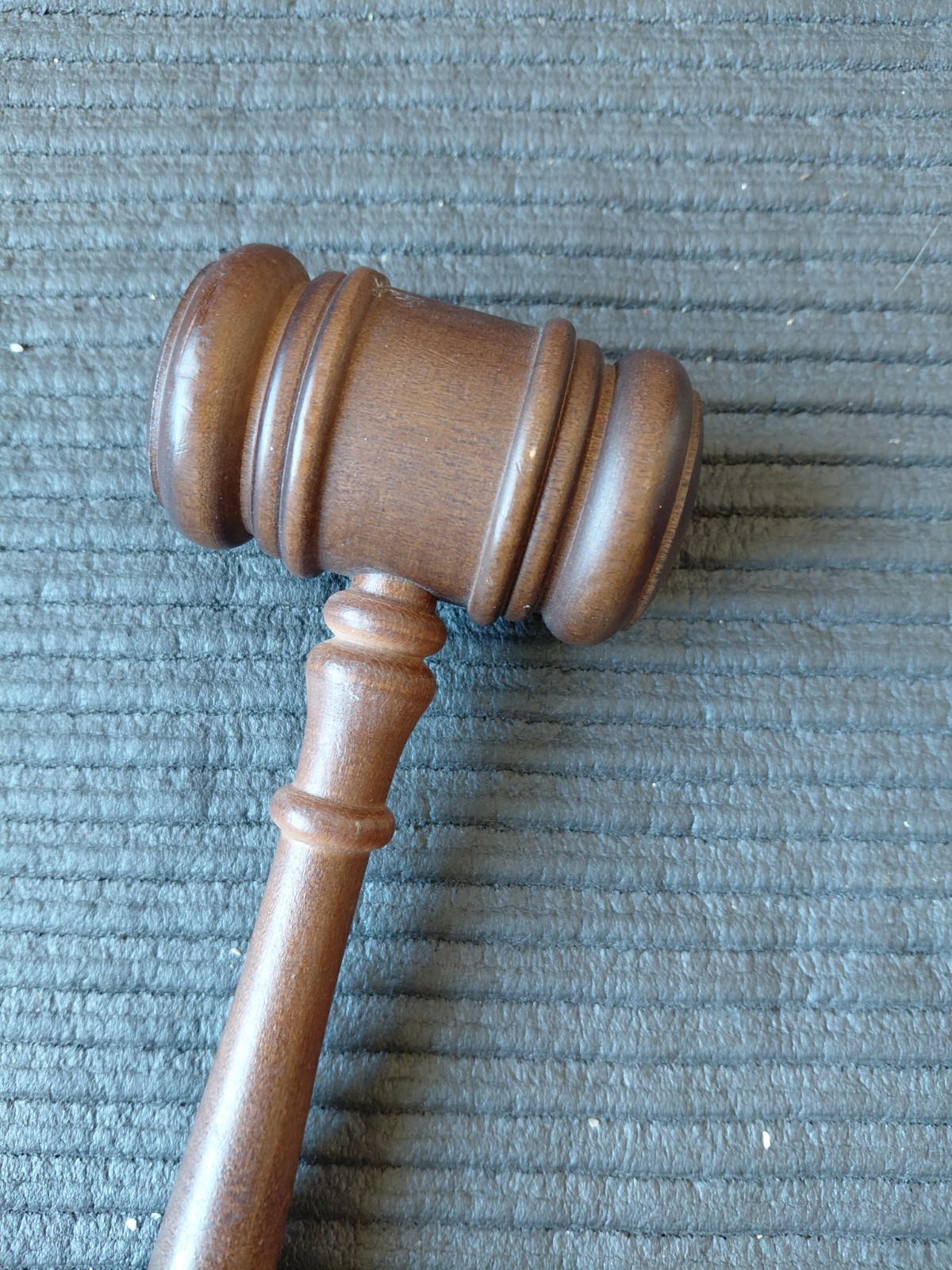 Vintage Wooden Judge Gavel