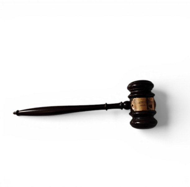 Judge Elbert Tuttle American Legion Fulton County Post 134 Commander Gavel 1934