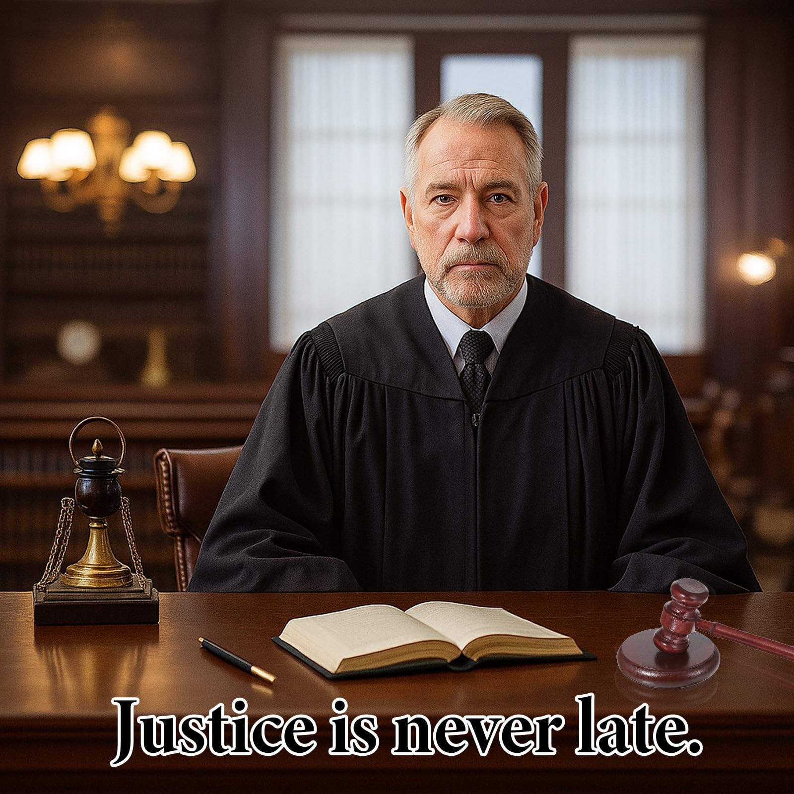 Wooden Gavel and Sound Block Set for Lawyer Judge Auction Sale Meetings