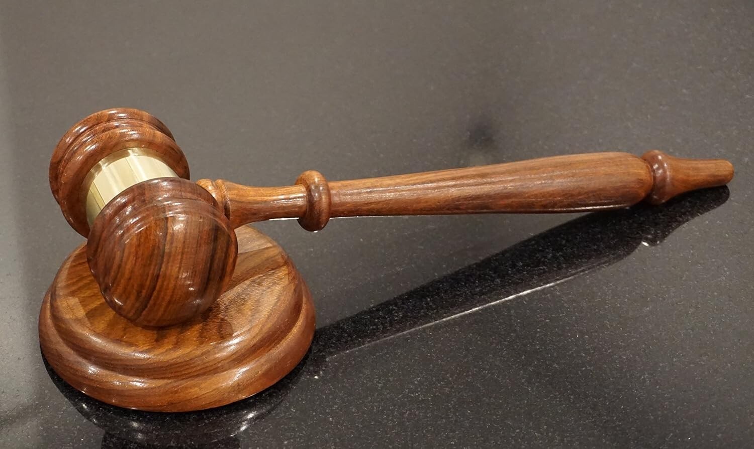 Lawyer Judge Gavel & Block Presentation Gift box Wood Handcrafted retails $120+