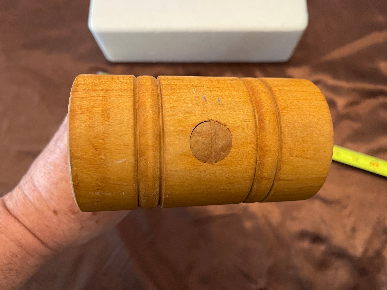 12 inch Vintage Wooden Gavel Mallet for Judge Auctioneer Lawyer Court Meeting