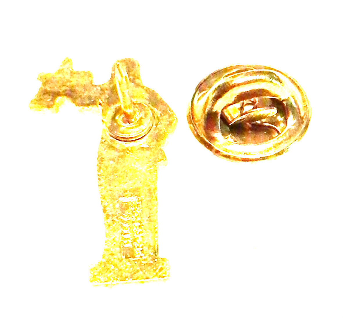 Figure of Justice Blind with Scales Legal Lapel Pin G2