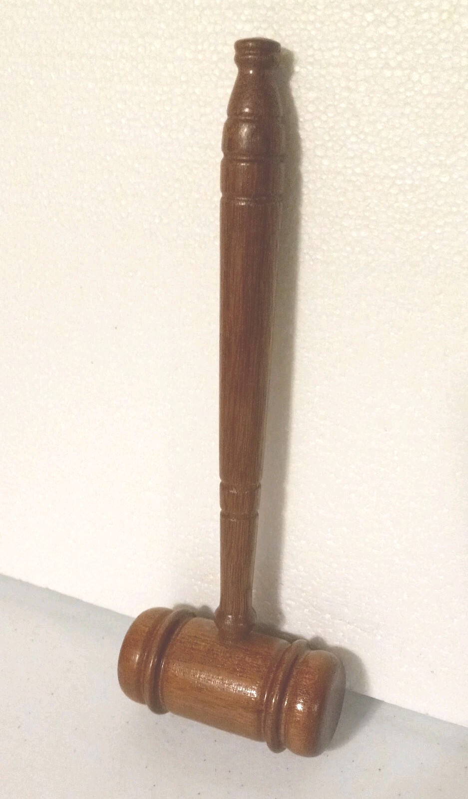 Vintage Gavel Wood Mallet Tool Auctioneer Judge Courthouse Decorative