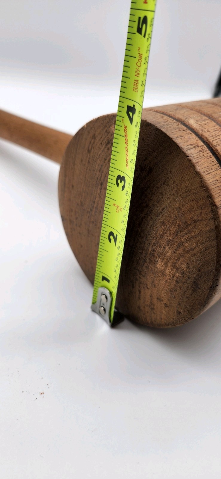 Turned 16” WOOD MALLET / GAVEL Vintage.