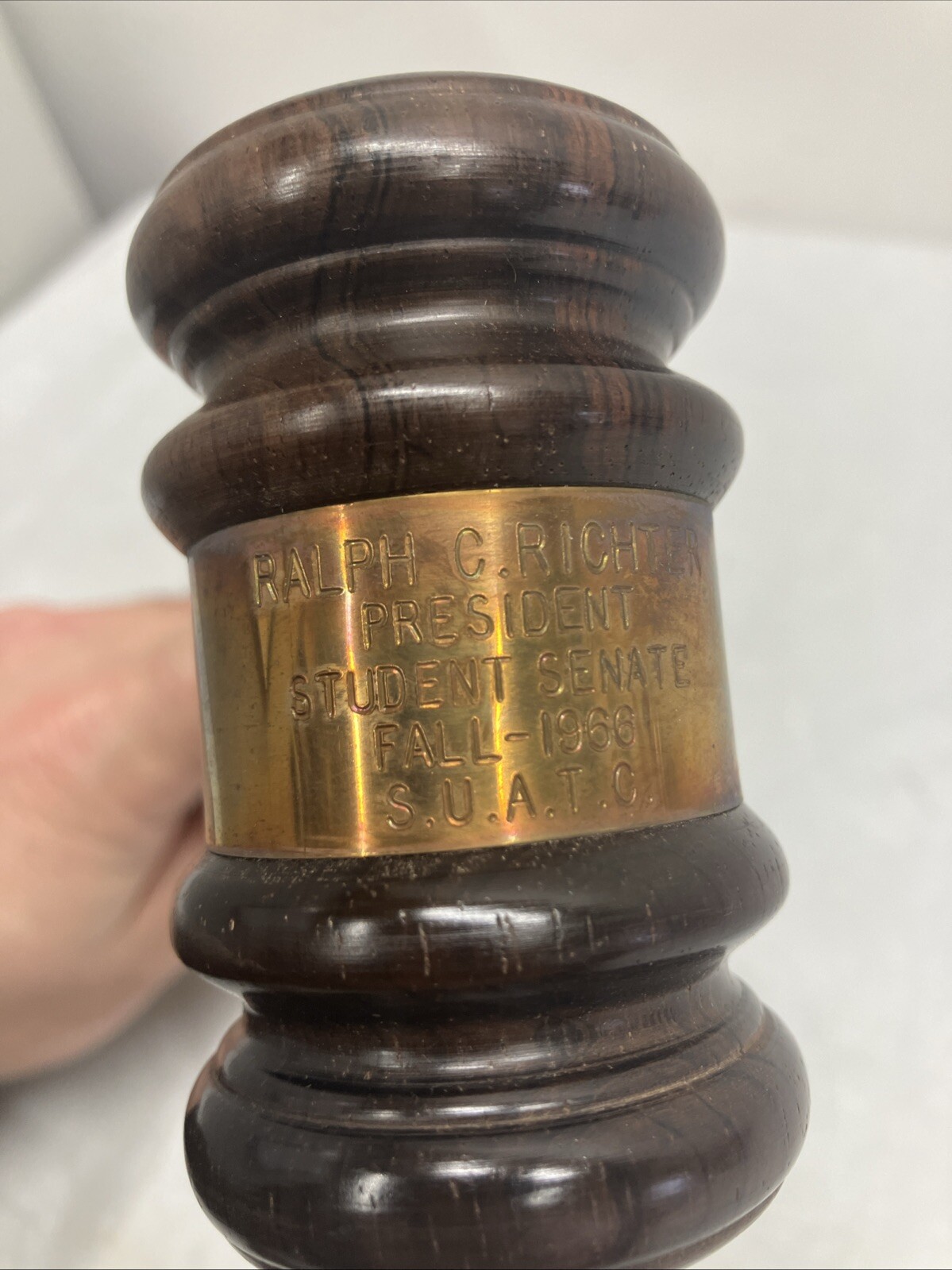 2 Vintage 10 Inch Wooden Judge’s Gavel Both Of Them Unscrew