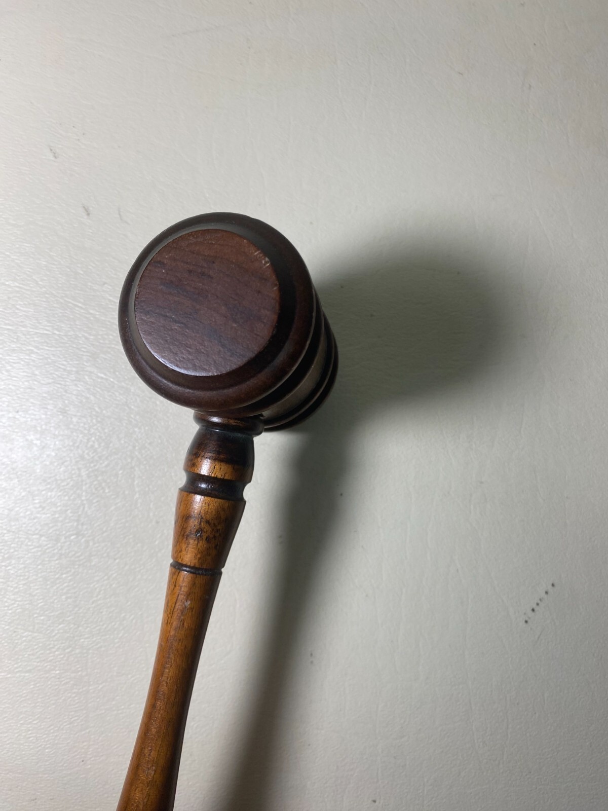Vintage Wooden Judge’s Gavel Mallet 1990’s