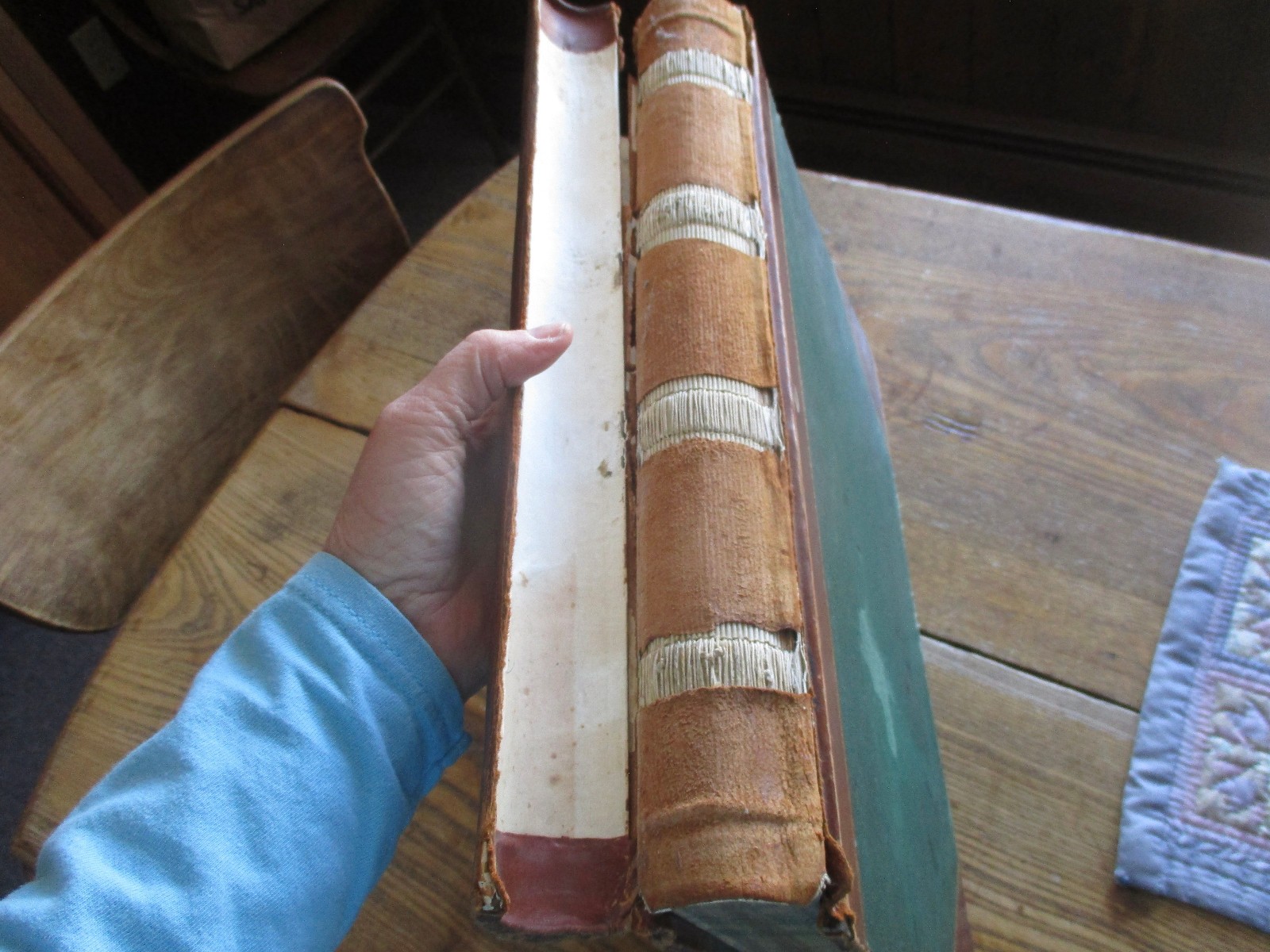 1879 Nodaway County Missouri Circuit Court Clerk’s Docket, large volume