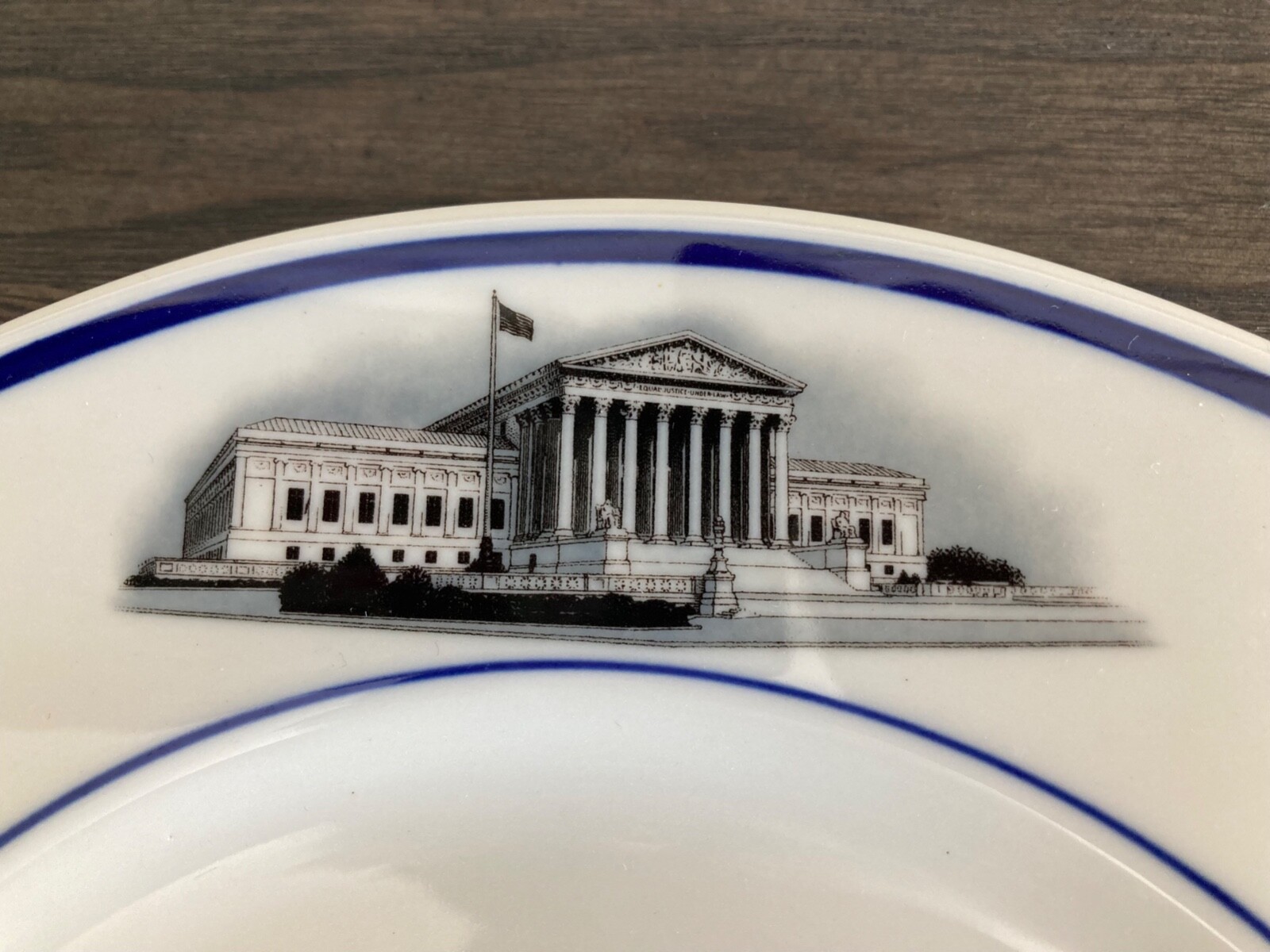 RARE Official China from US Supreme Court Private Dining Room Old Ivory Syracuse