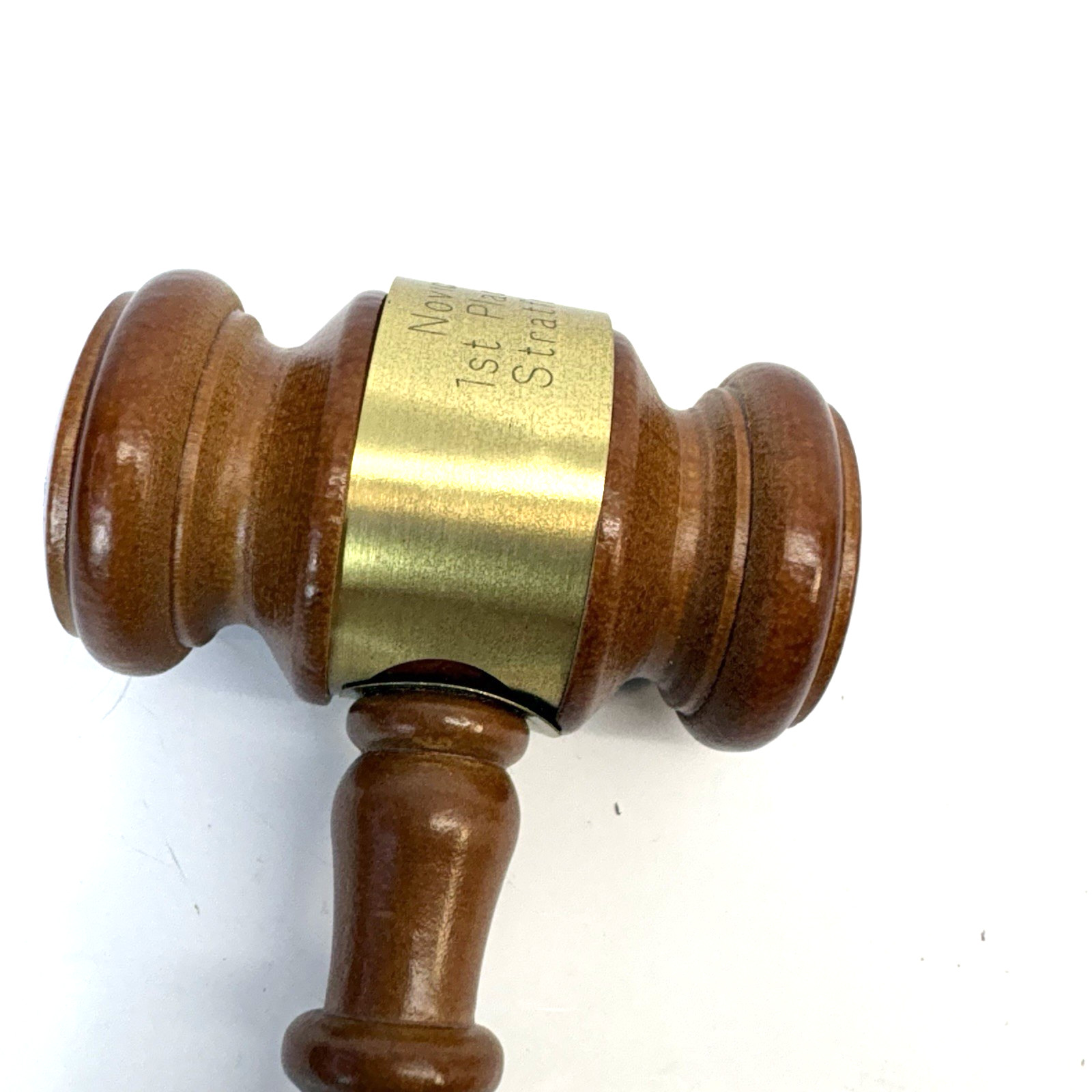 Personalized Wooden Gavel 10′ Novice PF Debate Speaker Award 2018 Trophy