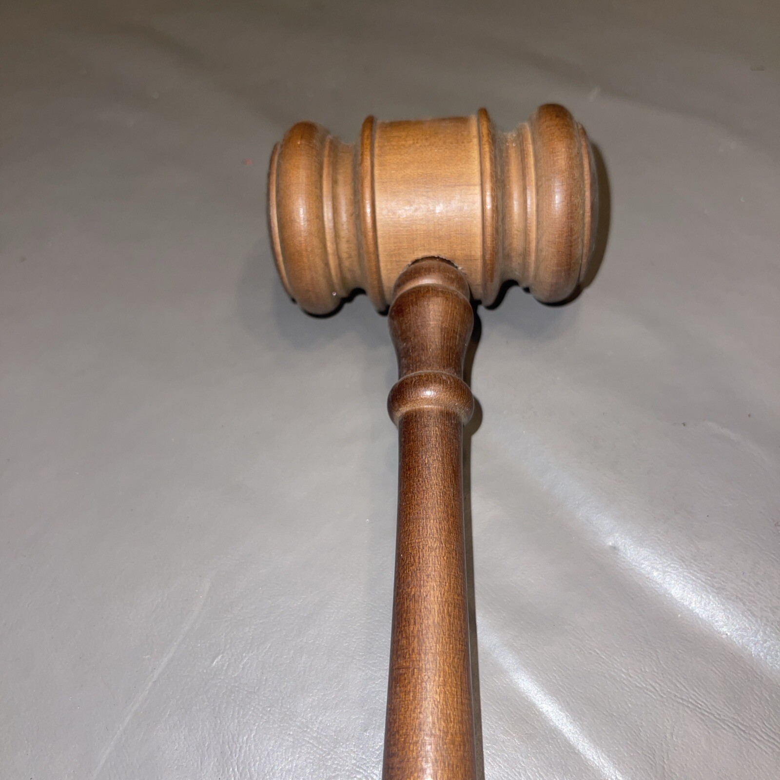 Vintage Wooden Gavel Judge/ Auction. Toast Masters International Ribbons