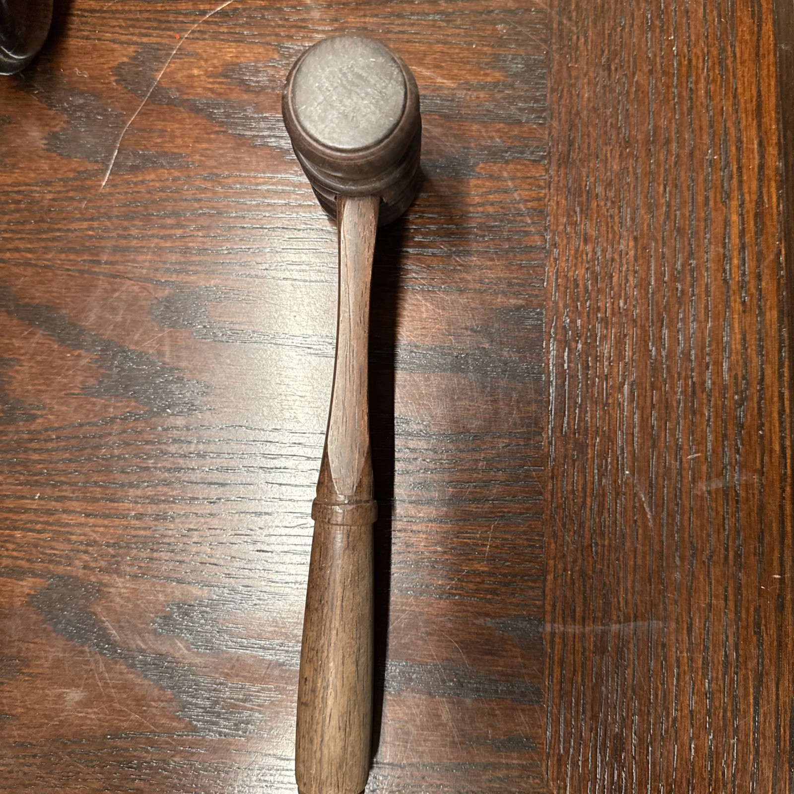 Wood Gavel 9.5” – Court Auctioneer Legal Decor Lawyer