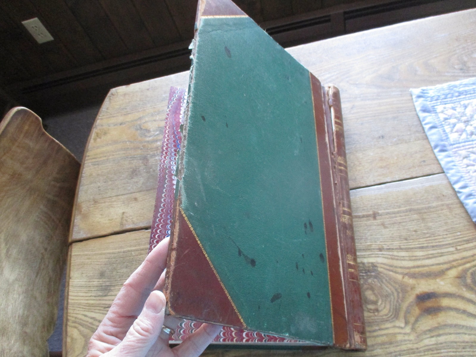 1879 Nodaway County Missouri Circuit Court Clerk’s Docket, large volume