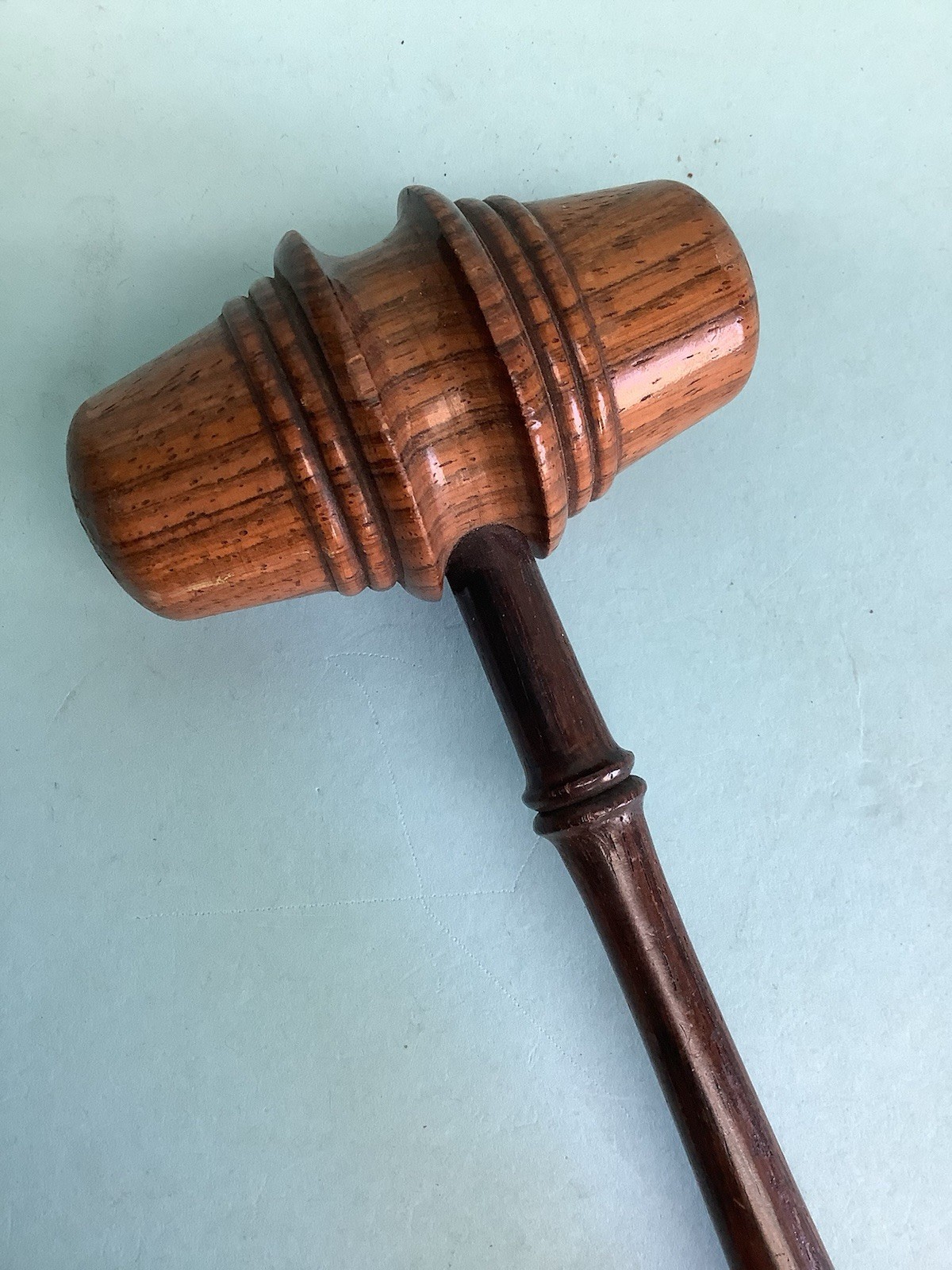 Vintage Wooden Judge’s Gavel 9 1/2”L