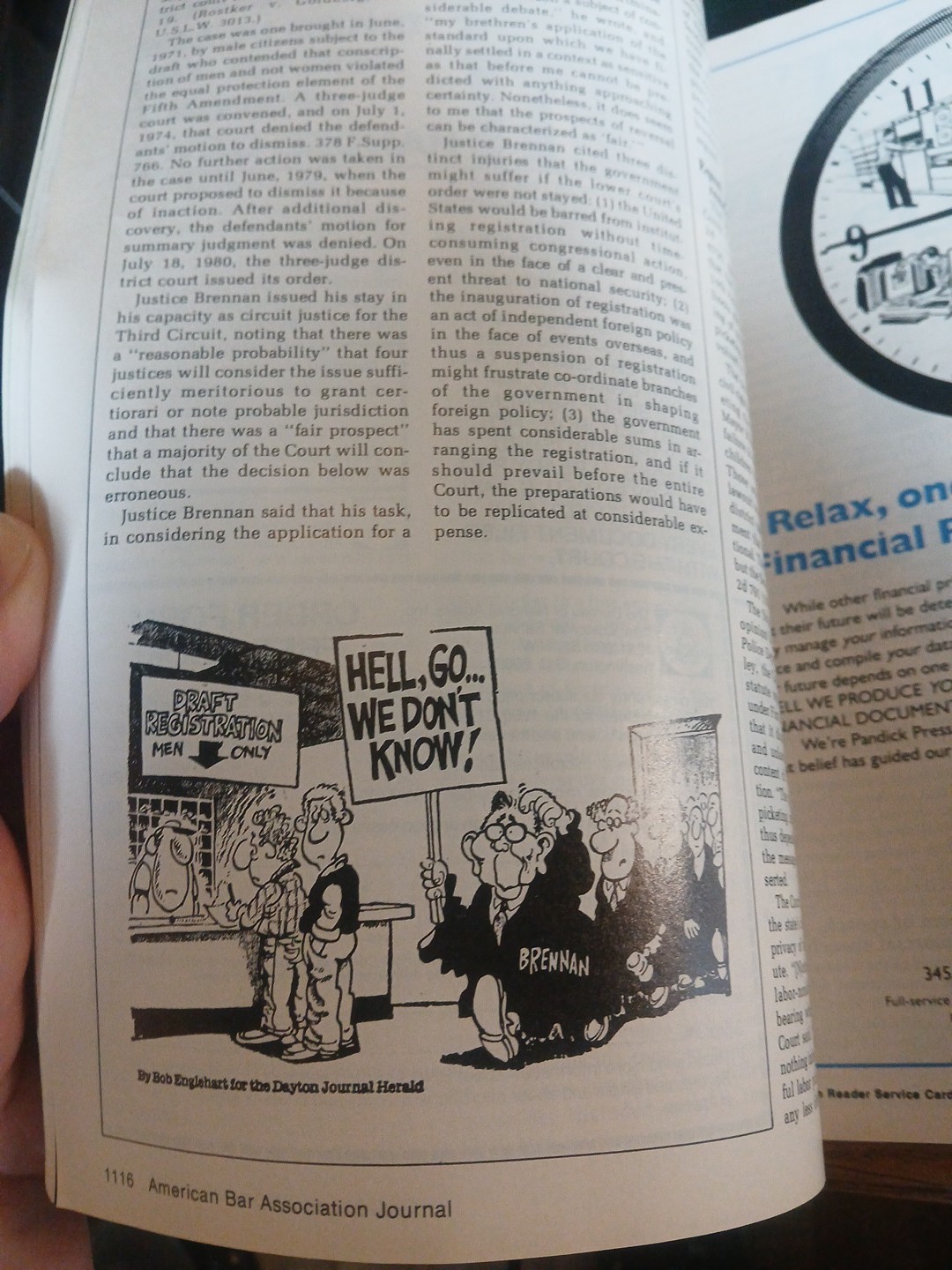 Vintage American Bar Association Journal September 1980