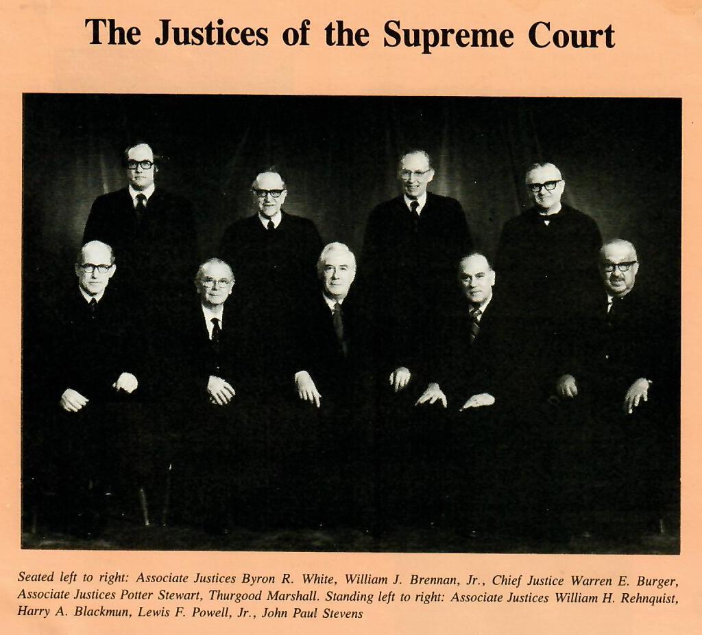RARE! “Supreme Court Justice» Byron White Hand Signed Magazine Biography