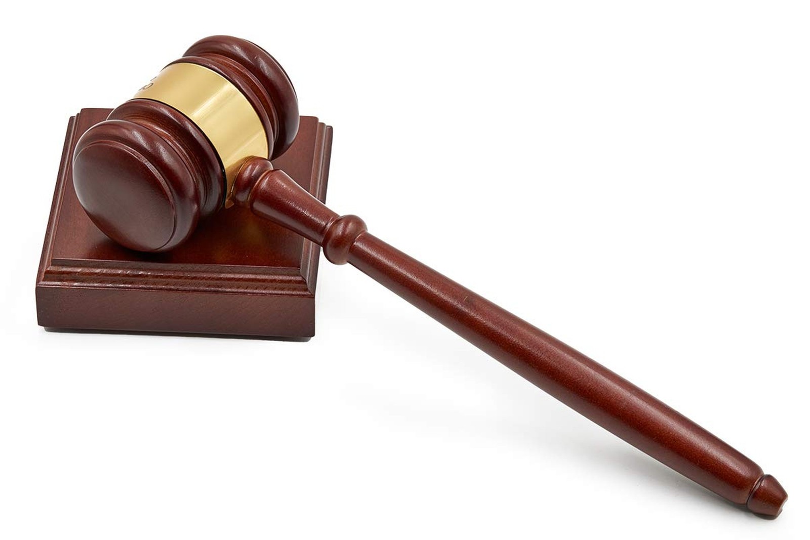 Wooden Gavel and Sound Block for Judge Lawyer Auction 1 Pack