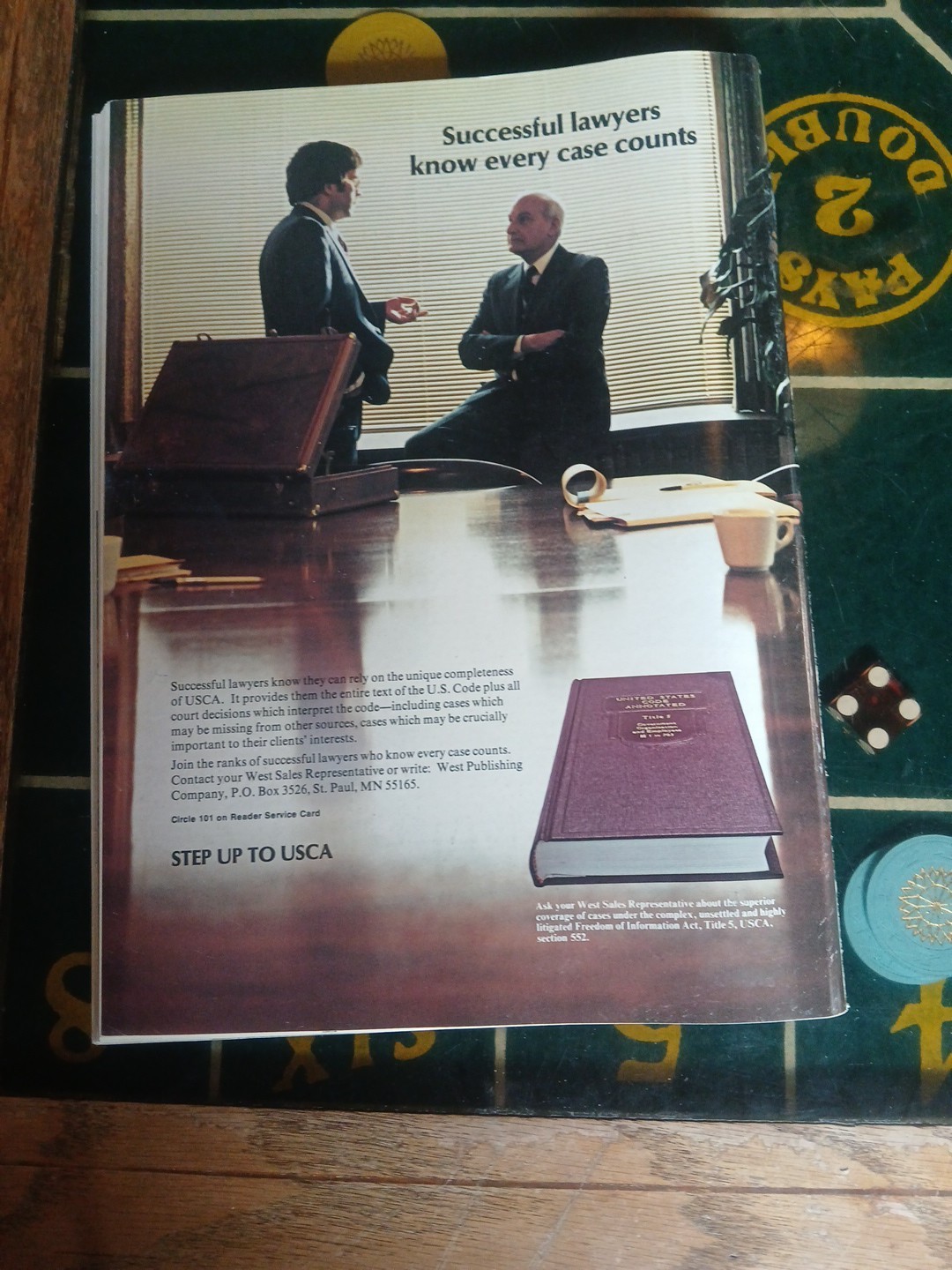 Vintage American Bar Association Journal November 1980
