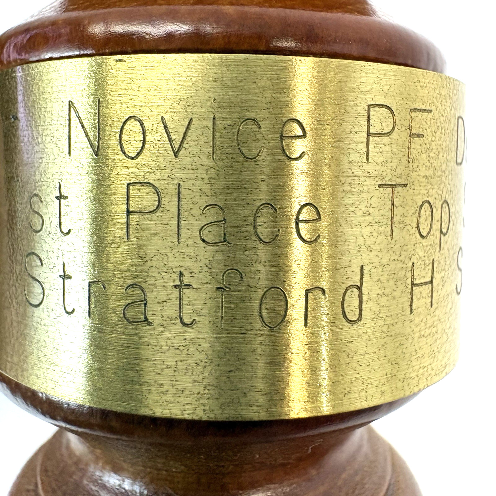 Personalized Wooden Gavel 10′ Novice PF Debate Speaker Award 2018 Trophy