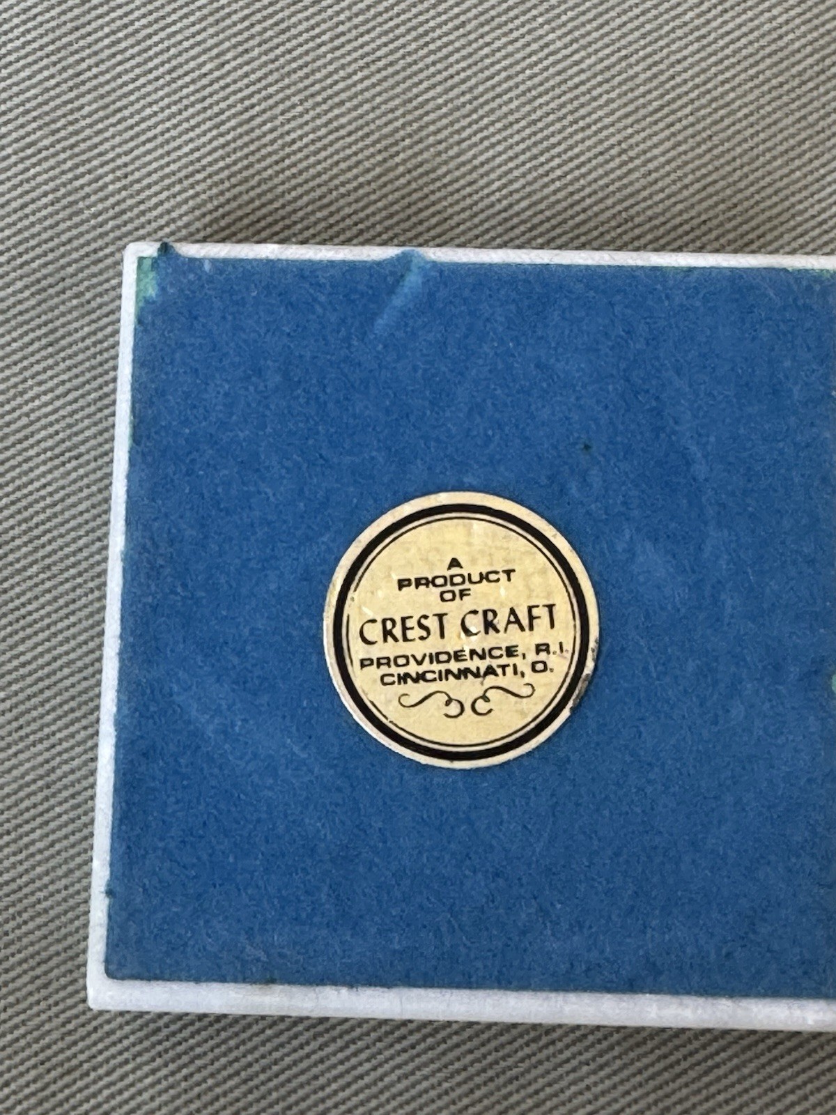 Souvenir 1960s Marble and Bronze Paperweight – US Supreme Court – Crest Craft