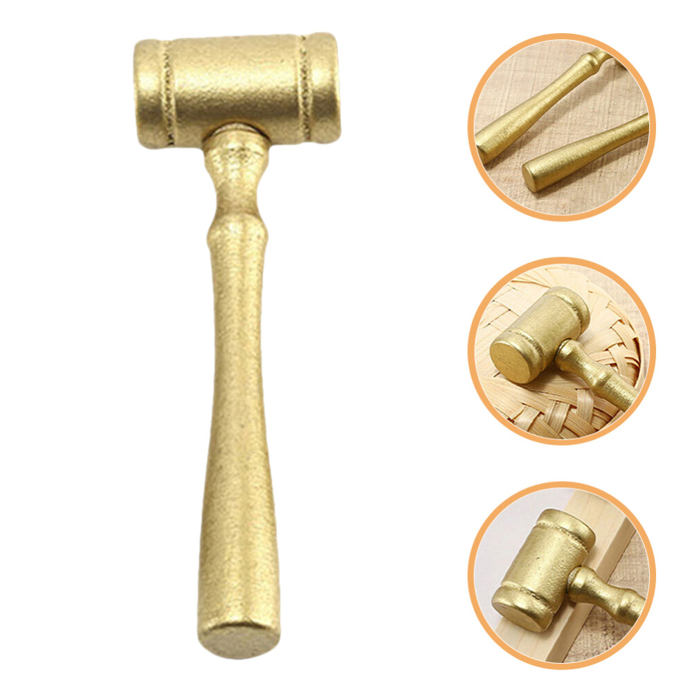 4pcs Small Gavel Judge Wooden Gavel Plaything Party Costume Hammer for Kids