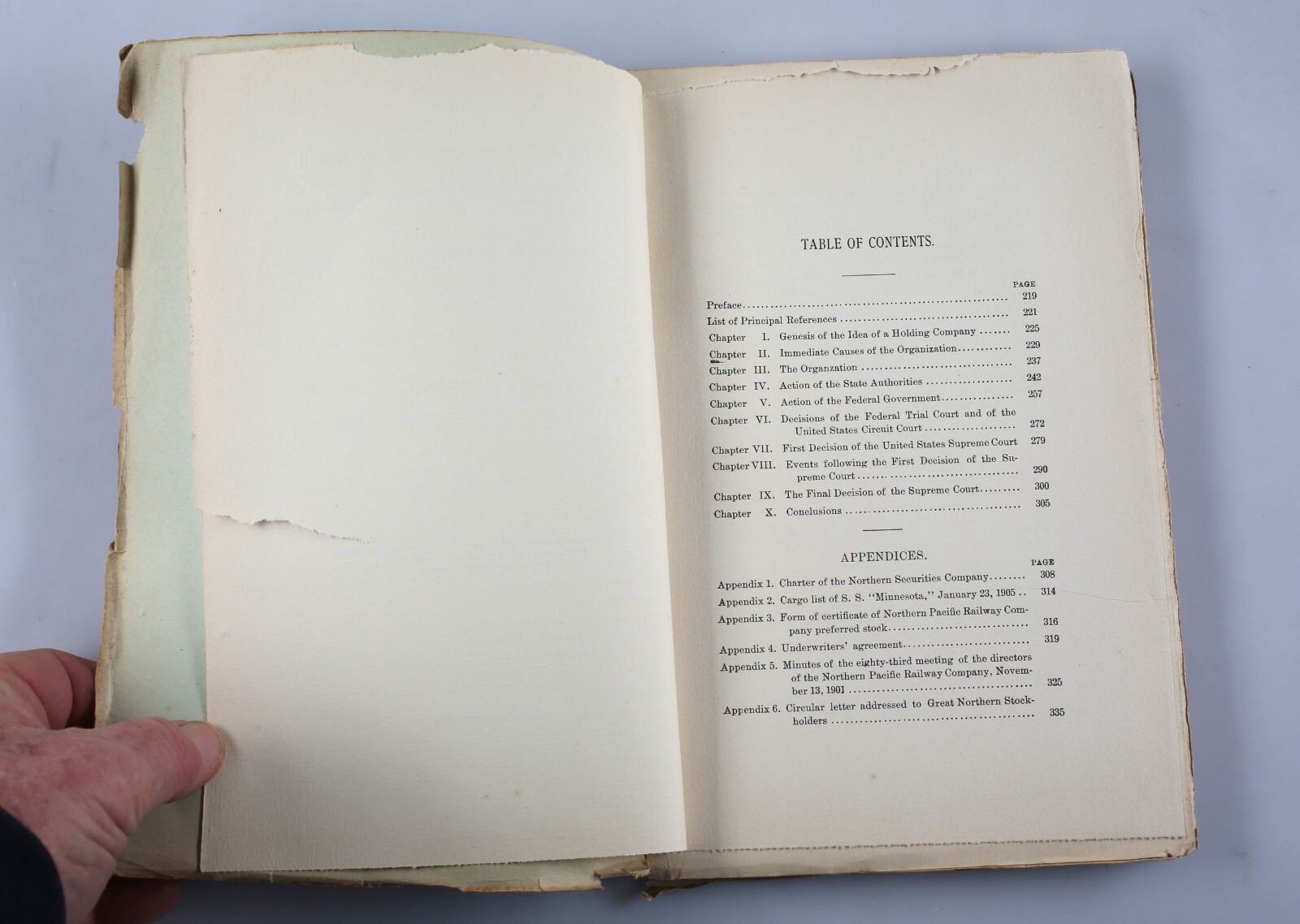 1906 University of Wisconsin Bulletin A History of the Northern Securities Case