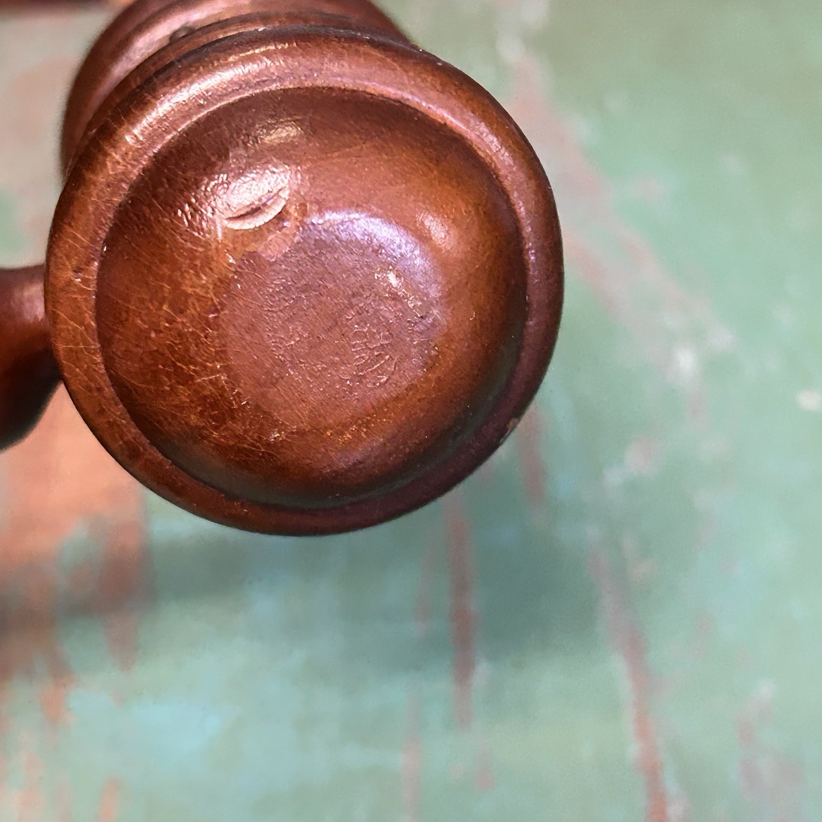 Vintage Wooden Gavel Auctioneers Judges 1967 Inscribed