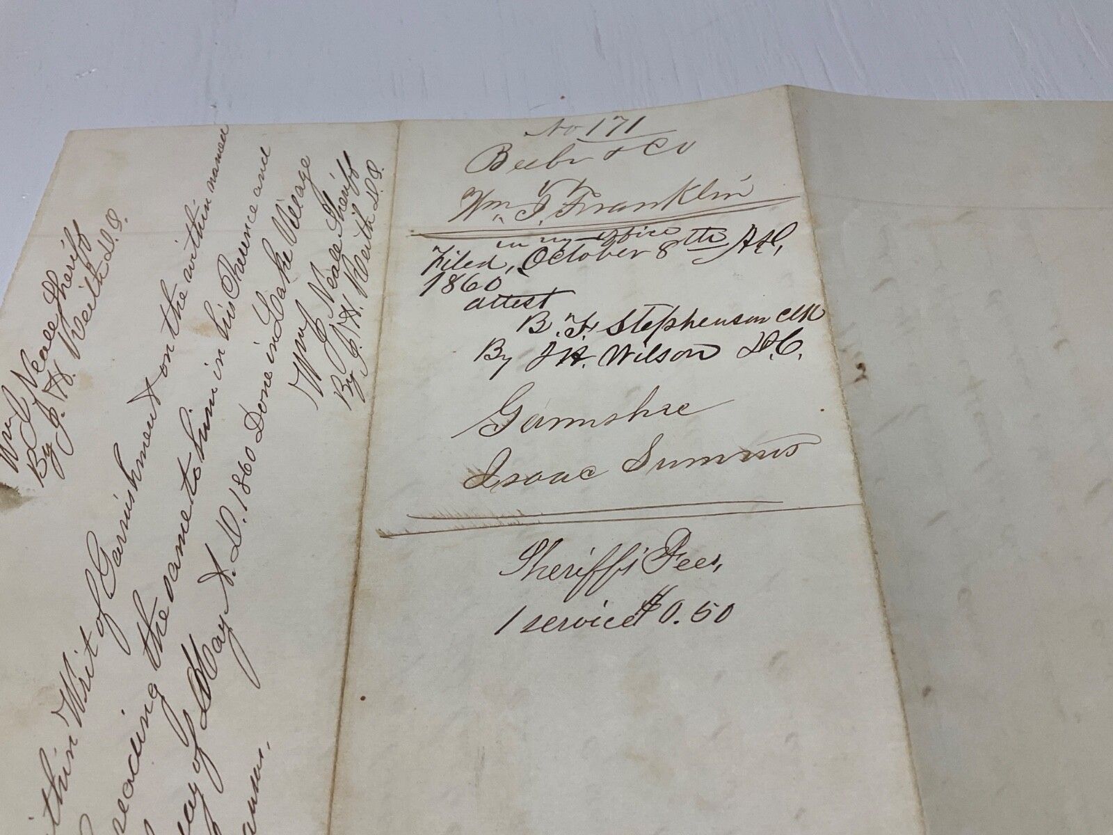 ARKANSAS LOT 4 DOCUMENTS CIVIL WAR TO 1909 BANKRUPTCY CHILDREN CIVIL SUIT @312