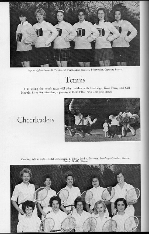 1960’s Englewood NJ Girls School Yearbook ~ Photos Clubs Sports Leslie Gore ++++