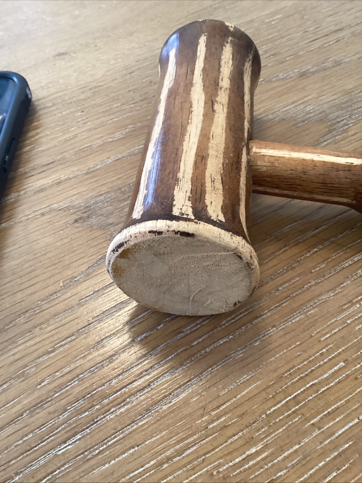 Handmade Mallet Wooden Judge Gavel 7 1/2”” Long 5”” Wide