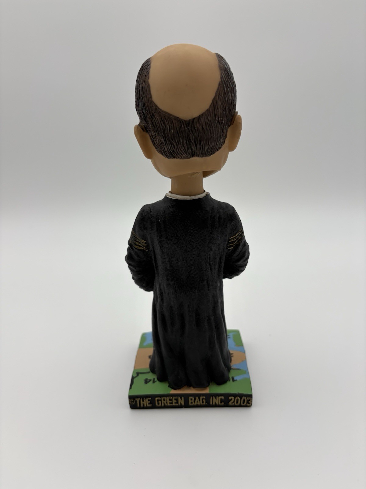 2003 Authentic Supreme Court Justice William Rehnquist Green Bag Bobblehead