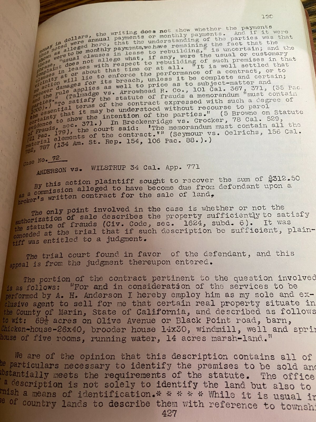 1925 Commercial The Law Of Contract Vol. 1 California Codes LAW Reference