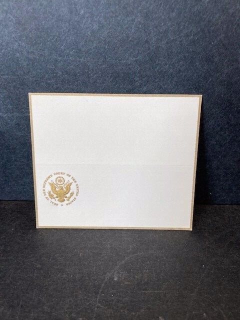 Unique Folding Place Card 3.5 by 3 w. Seal