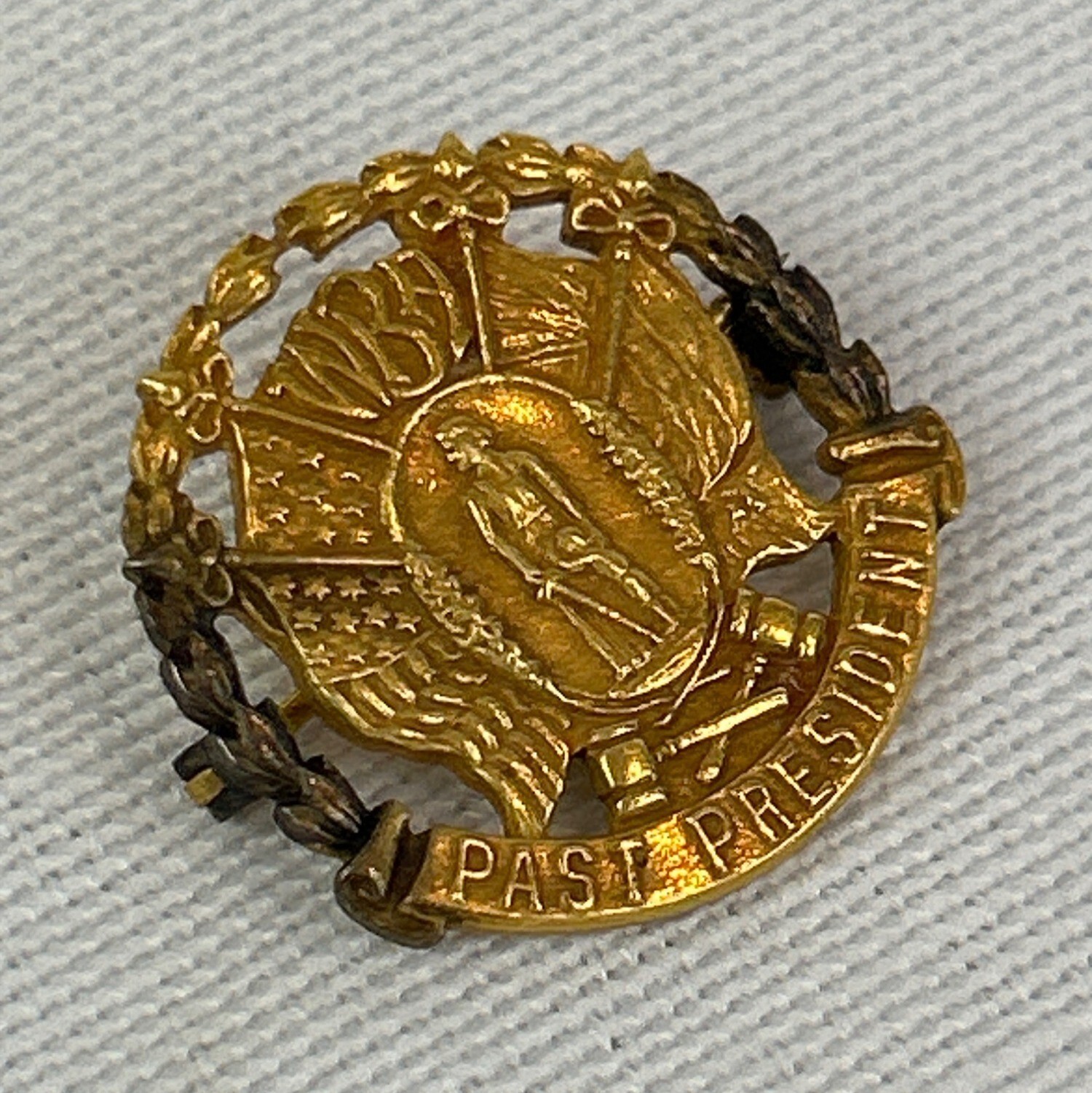 Vintage WBA Women’s Bar Association Past President Pin 10K Gold Filled