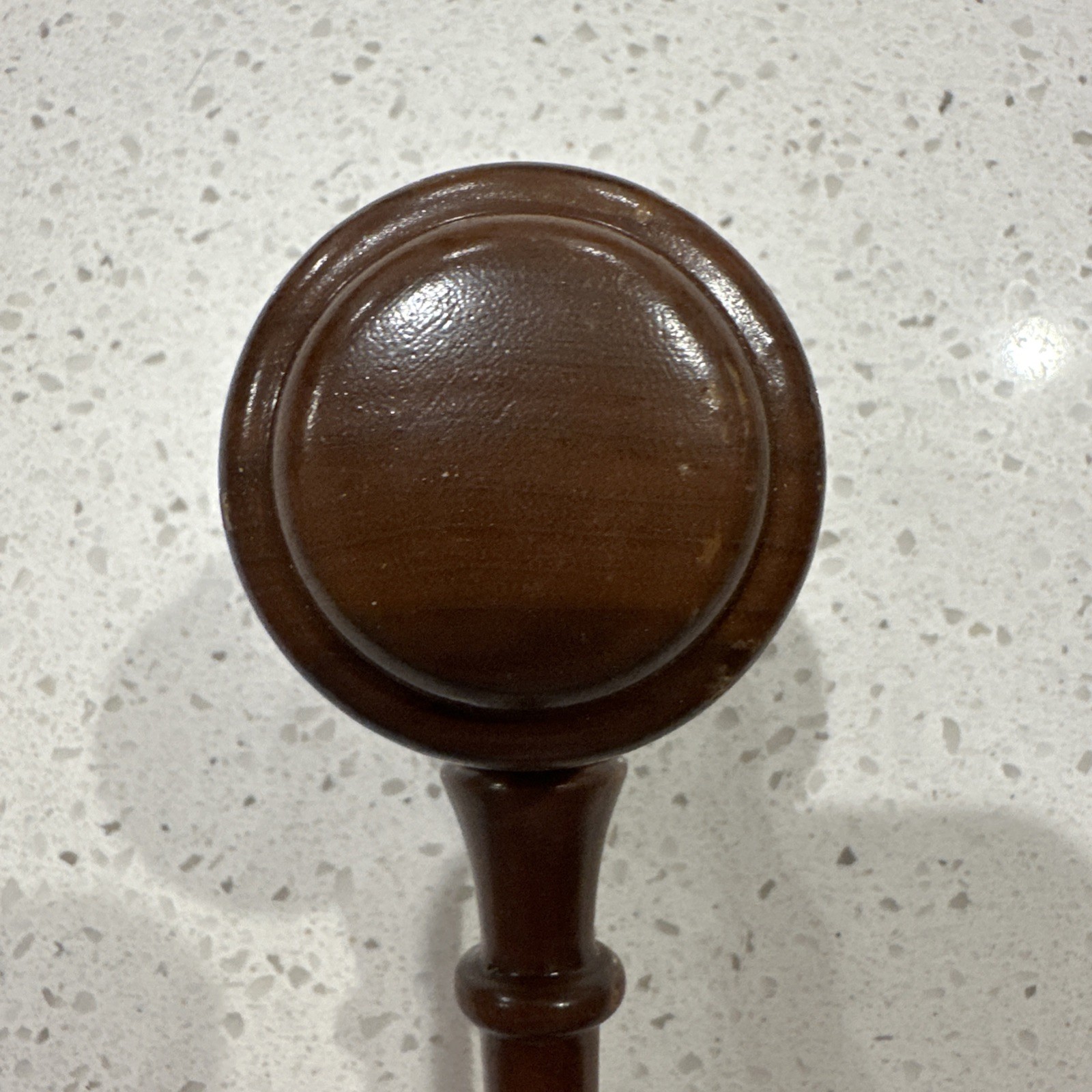 Vintage Wooden Judge’s Gavel Mallet 1990’s 10 Inch Walnut