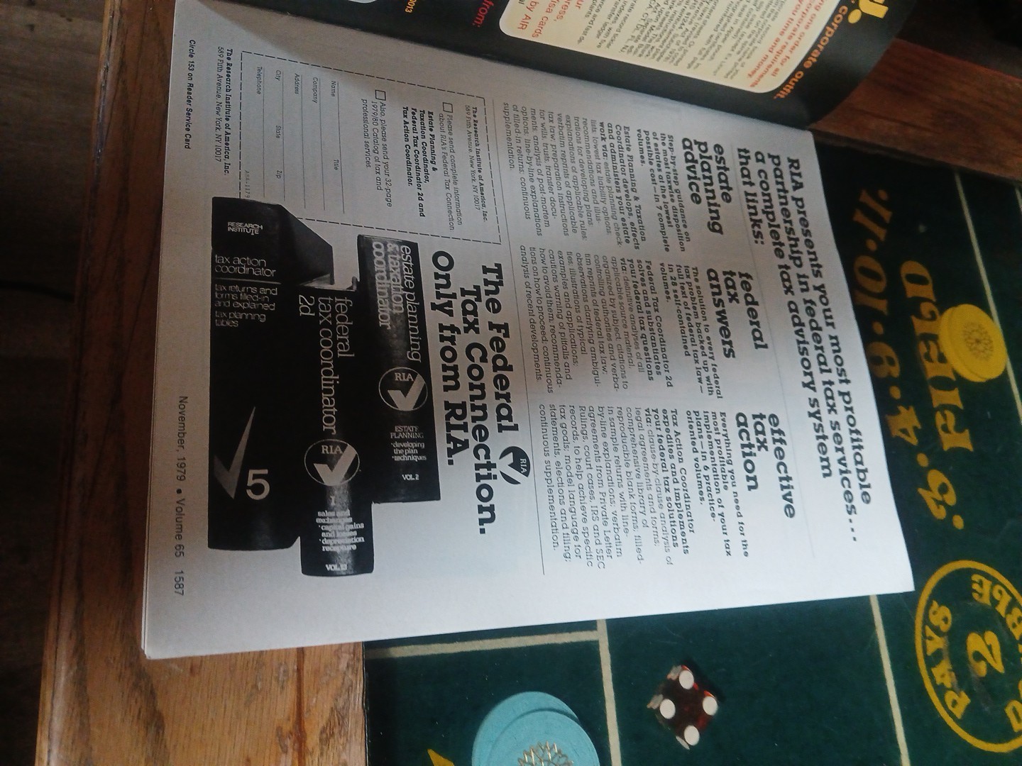 Vintage American Bar Association Journal November 1979
