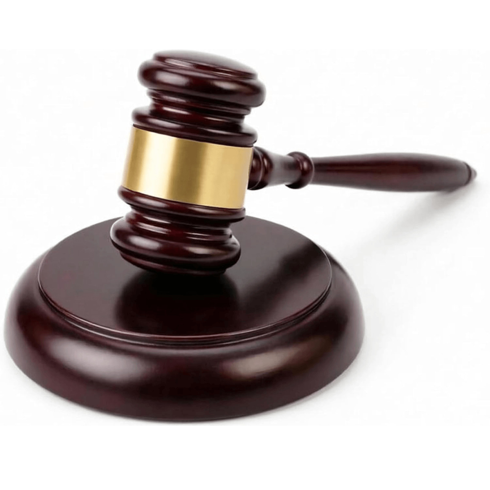 Wooden Gavel and Sound Block Set for Lawyer, Judge, Auction, Gift – 2 Pieces