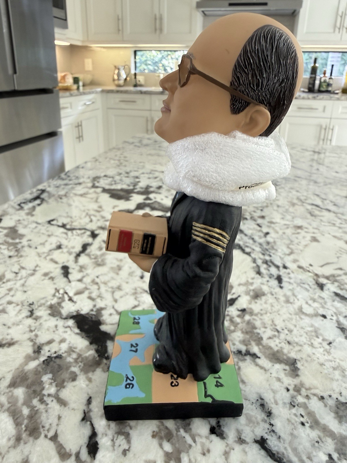 2003 Authentic Supreme Court Justice William Rehnquist Green Bag Bobblehead
