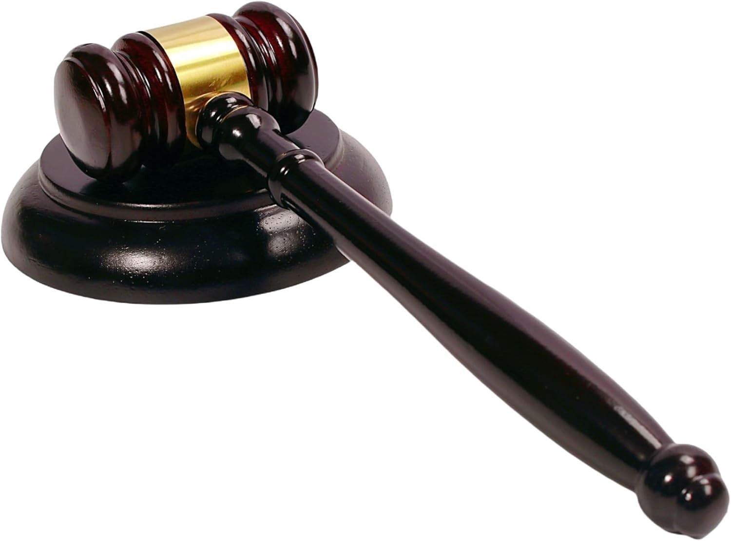 Wooden Gavel and Sound Block Set, Loud Clear Strike Judge Gavel for Meetings,…