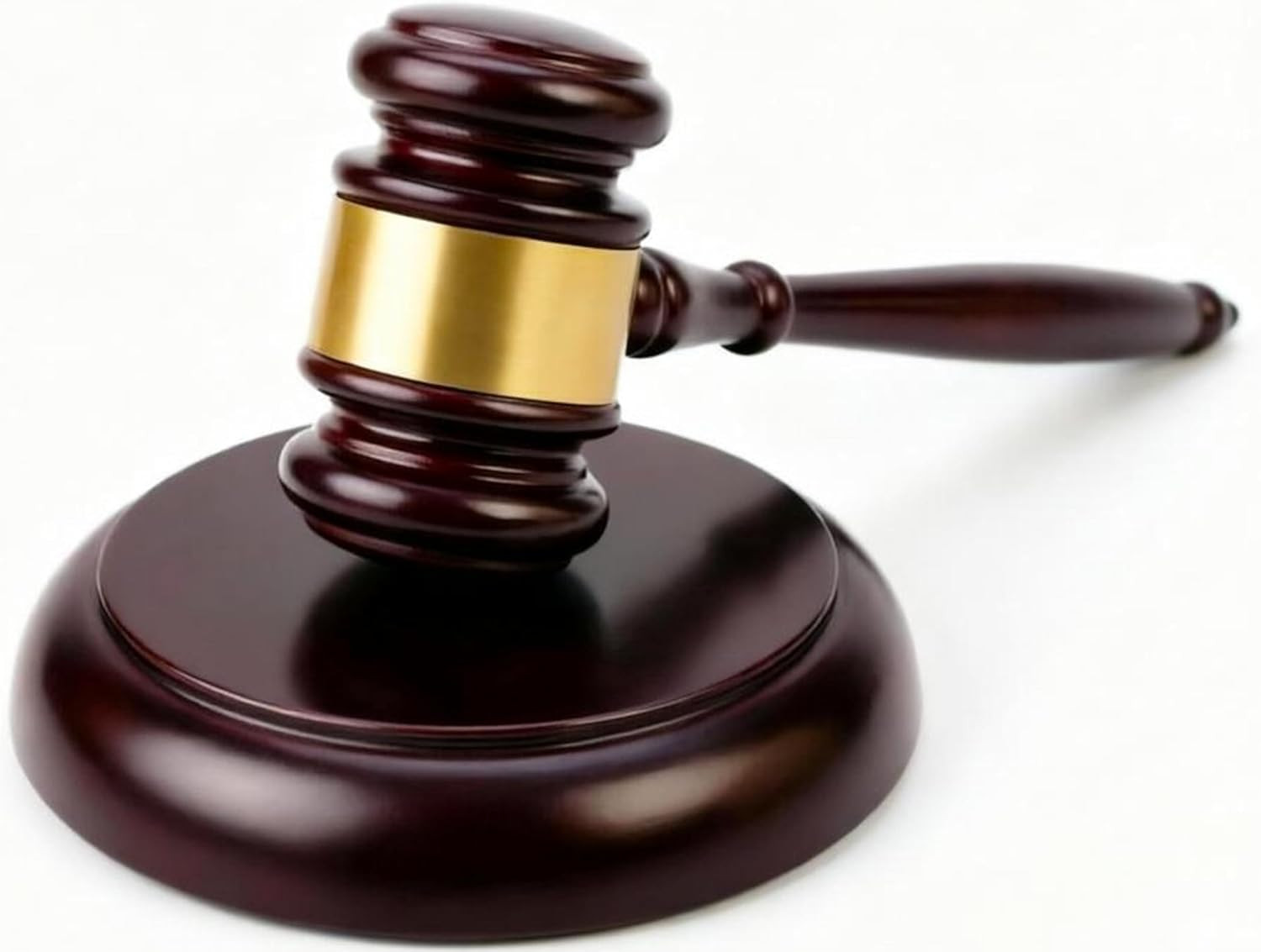 Wooden Gavel with Block Set, Wooden Gavel with Sound Block Set, Loud Clear