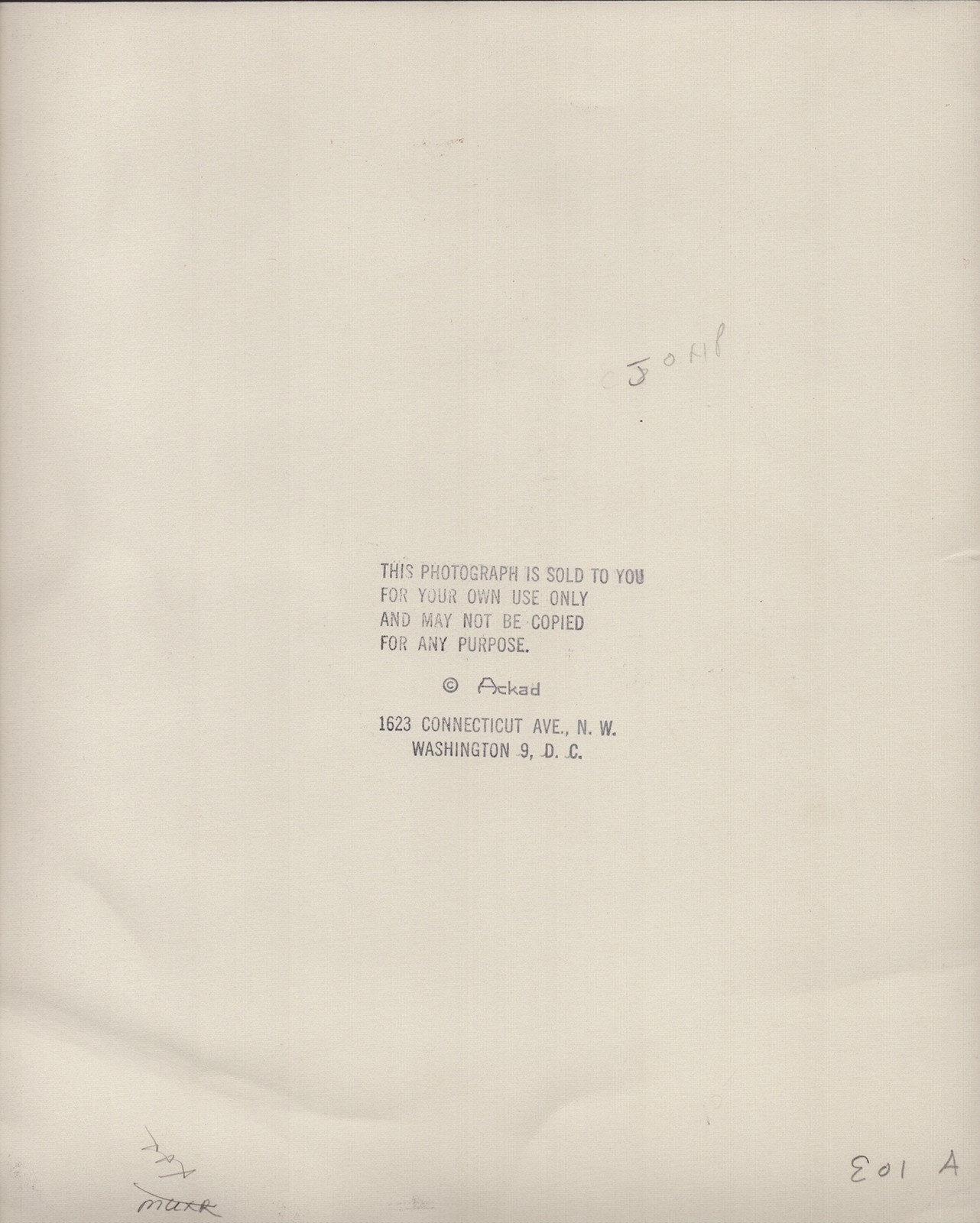 POTTER STEWART – INSCRIBED PHOTOGRAPH SIGNED 11/1965