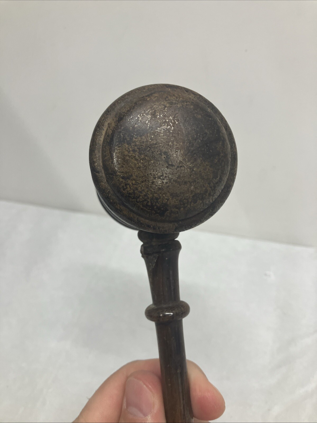 2 Vintage 10 Inch Wooden Judge’s Gavel Both Of Them Unscrew