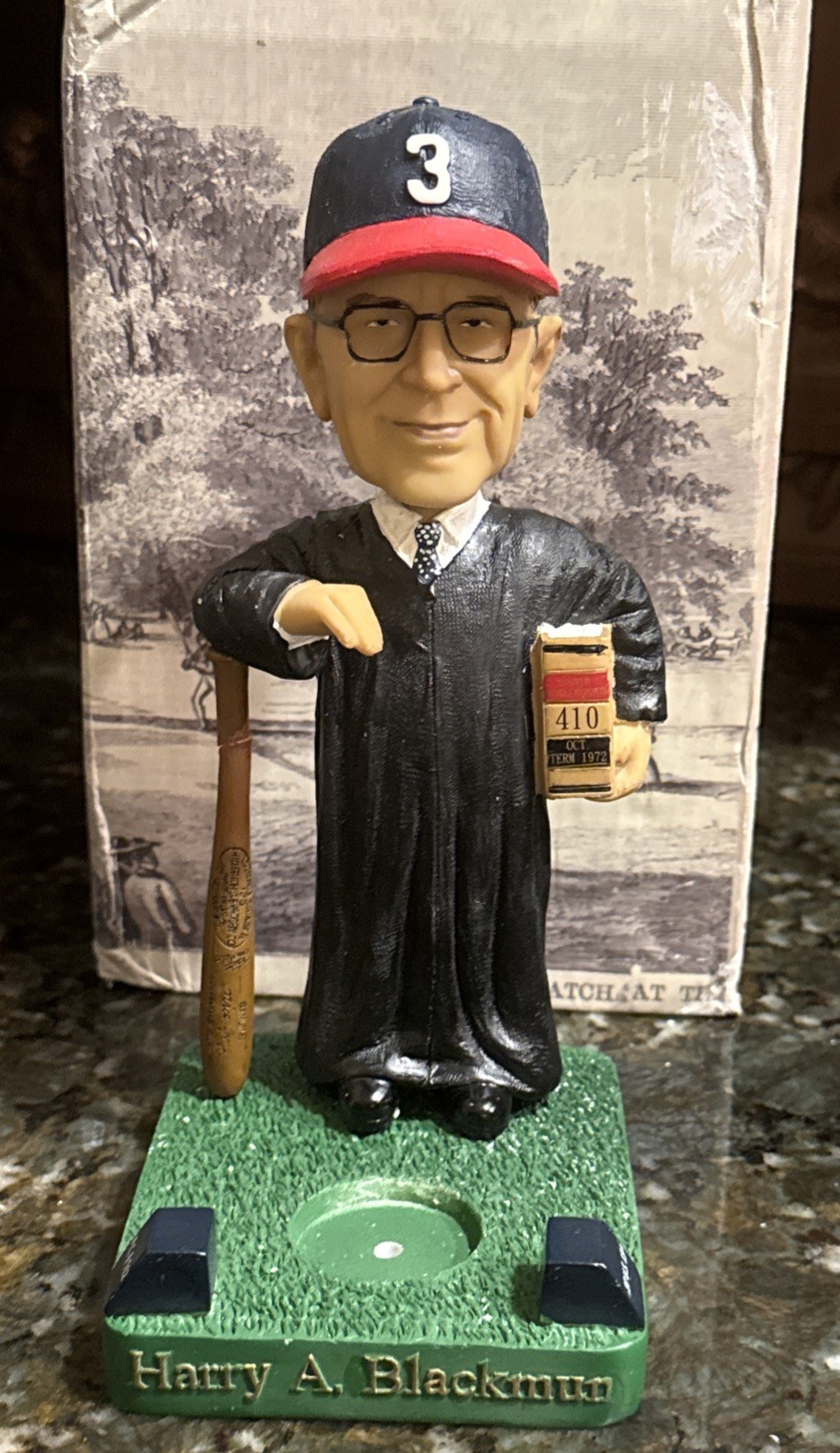 HARRY BLACKMUN United States SCOTUS Supreme Court Justice GREEN BAG Bobblehead