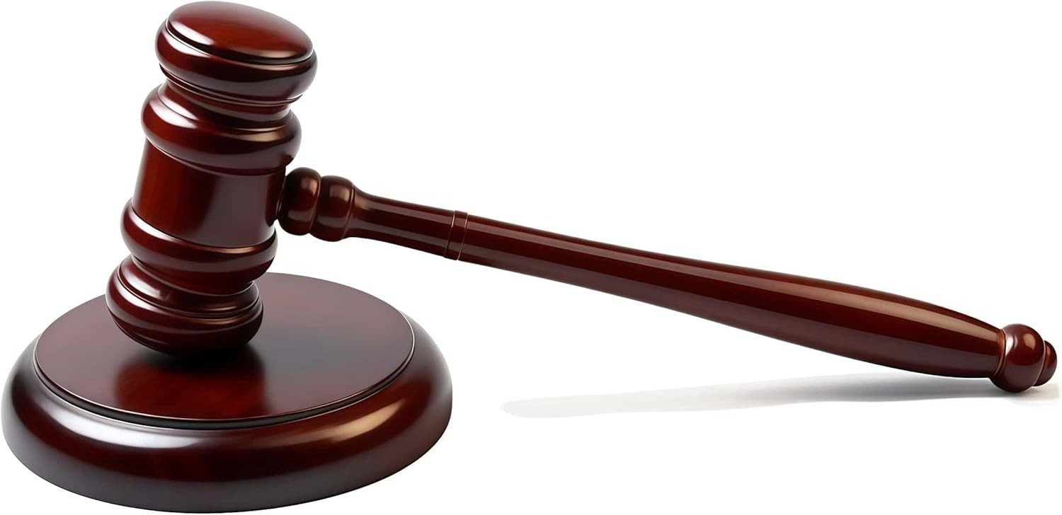 «Gavel and Sound Block Set for Lawyers, Judges, and Chairmen of The Board – Pe..