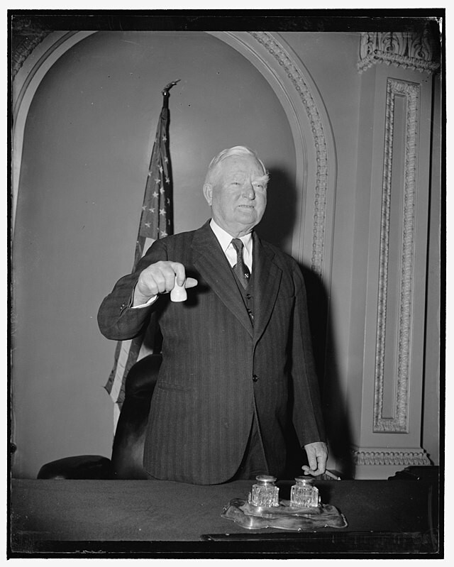 United States Senate gavel – heavy hand-shaped replica – exact size and weight
