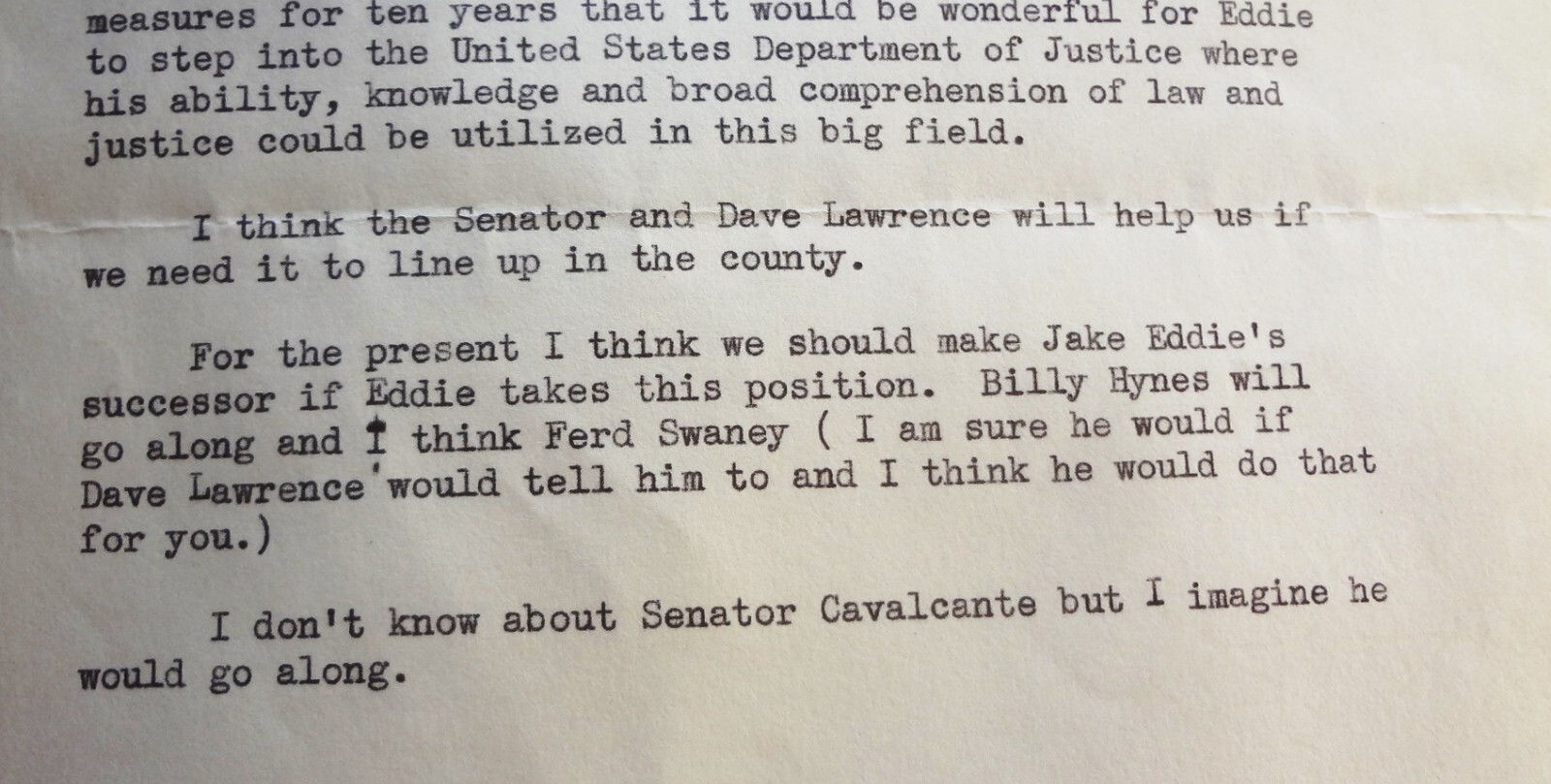 Historic Find~ 1936 CONGRESS HOUSE of REPRESENTATIVES LETTER to EDWARD DUMBAULD
