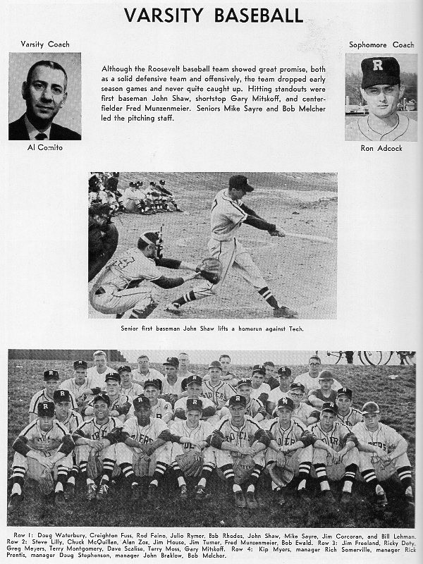 1962 Des Moines IA Roosevelt High School Yearbook ~ Photos History Clubs Sports
