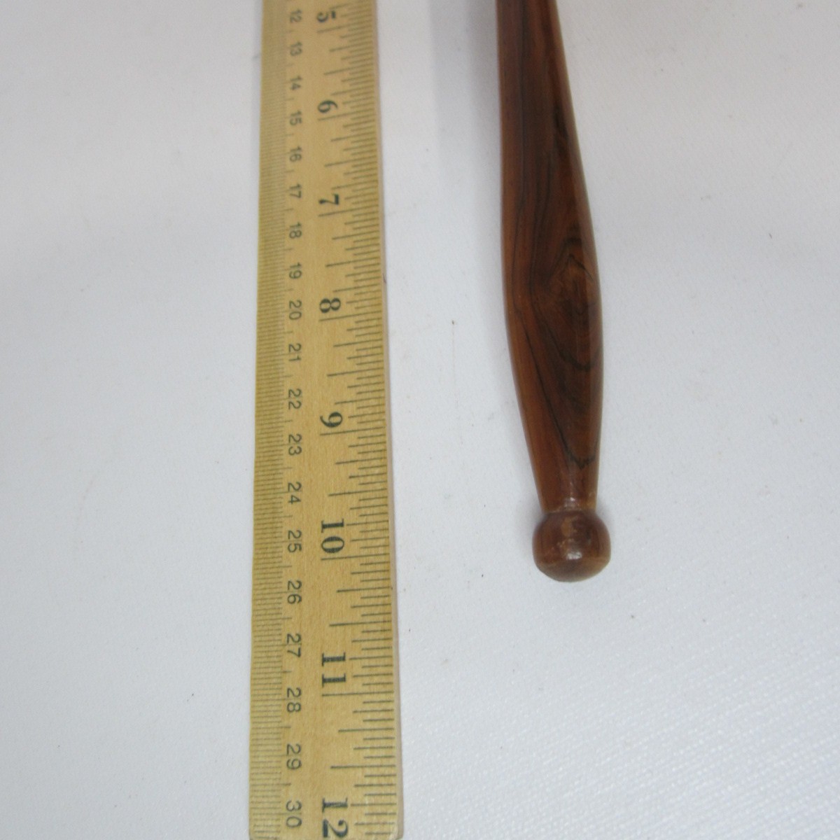 Vintage Walnut Gavel 1960s Spokane Bar Association Excellent Cond 10 Inches