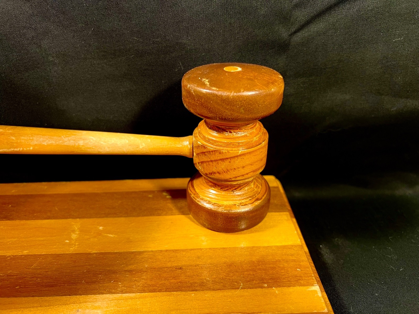 Wood Gavel and Sound Block Presentation Set 12.5″ x 4.5″ x 6″