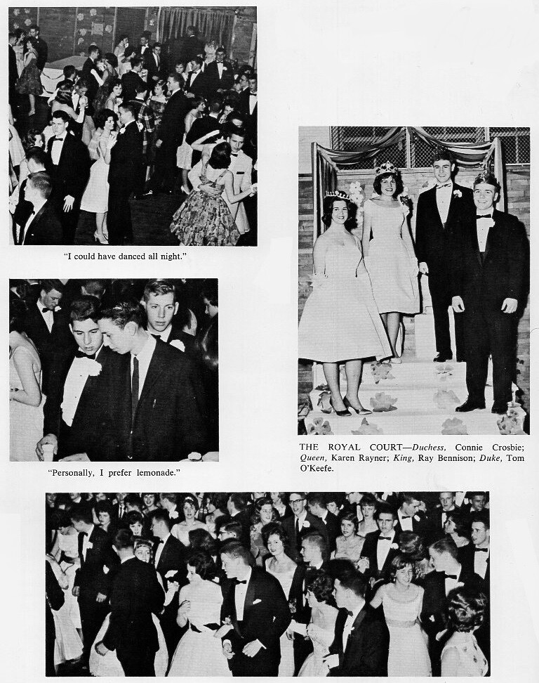 1962 Wellesley High School Yearbook Photos History Theater Sports Teenagers ++++
