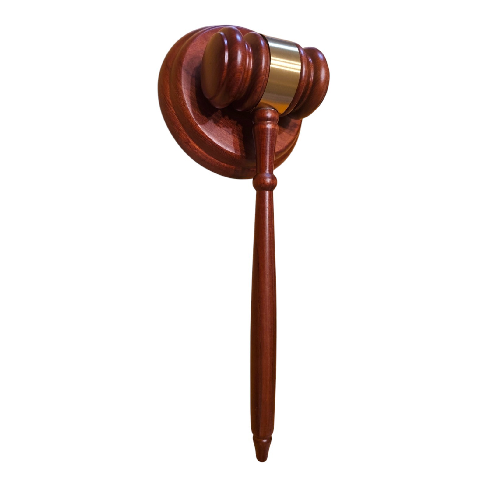 Wooden Gavel and Block Set Judge Lawyer Auction and Meetings